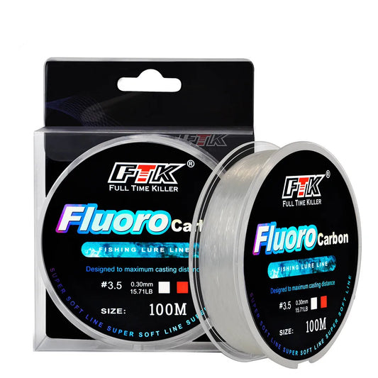 100m Fluorocarbon Fishing | Line 9 Different Weights!