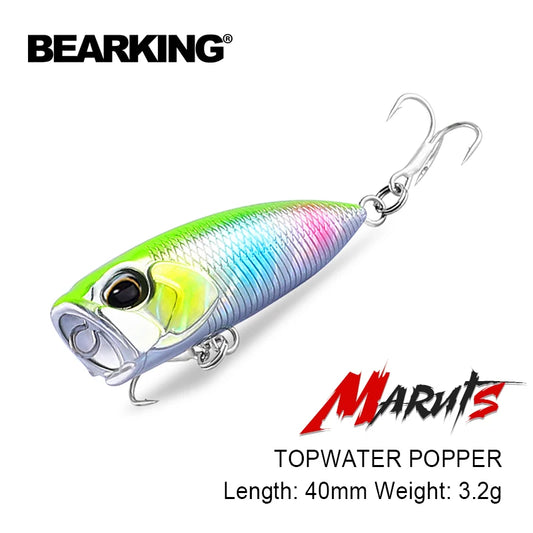 Bearking new arrival 4cm 3.2g hot model fishing lures hard bait 9color for choose popeer quality professional minnow