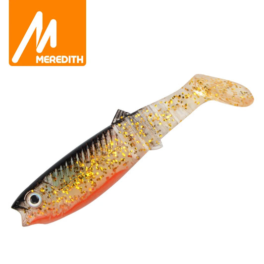 MEREDITH 5PCS 10.5g 10cm Lures Fishing Lures soft Fishing Baits Cannibal Soft Lures Shads Fishing Fish JX62-10